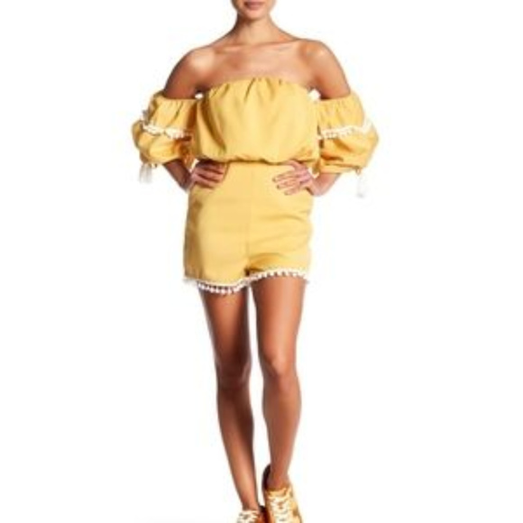 Tea & Cup Pompom Romper - Picture 4 of 7